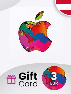 Apple Gift Card 3 EUR Austria Apple CD Key