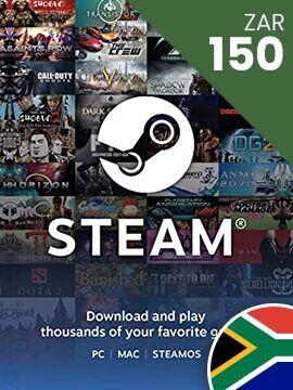 Steam Gift Card 150 ZAR South Africa Steam CD Key