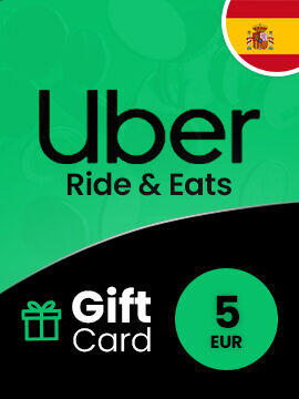UBER Ride and Eats Voucher 5 EUR Spain Uber CD Key