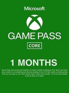 Xbox Game Pass Core Subscription Card 1 Month United States XBOX Live CD Key