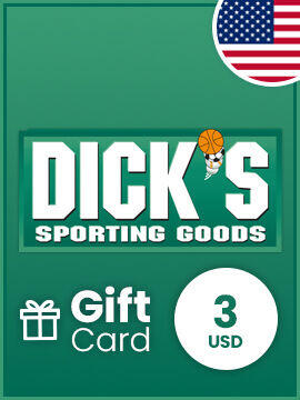 Dick's Sporting Goods Gift Card 3 USD United States Dick's Sporting Goods CD Key