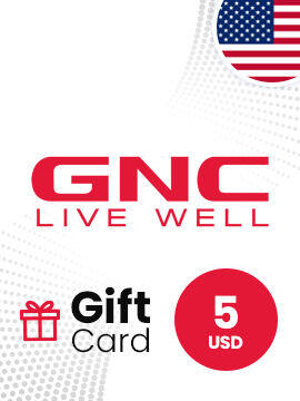 GNC Gift Card 5 USD United States GNC CD Key