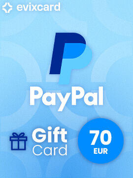 EvixCard PayPal Gift Card 70 EUR by EvixCard CD Key