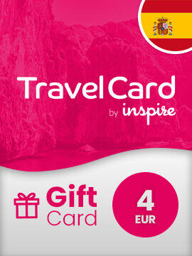 Inspire TravelCard Gift Card 4 EUR Spain travelbyinspire CD Key