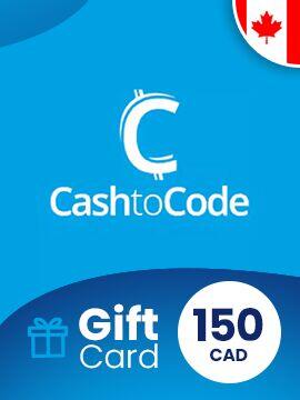 CashtoCode eVoucher 150 CAD Canada CashtoCode CD Key
