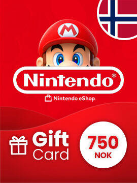 Nintendo eShop Card 750 NOK Norway Nintendo CD Key