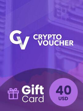 Crypto Voucher 40 USD Crypto Voucher CD Key