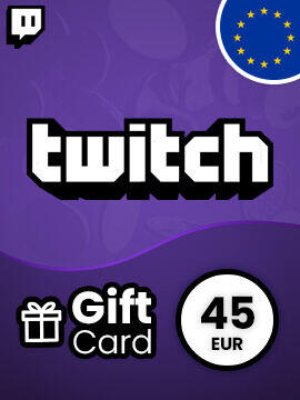 Twitch Gift Card 45 EUR Europe twitch CD Key