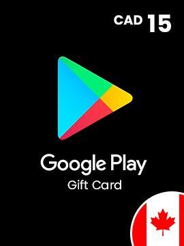 Google Play Gift Card 15 CAD Canada Google Play CD Key