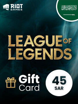 League of Legends Gift Card 45 SAR Saudi Arabia Riot CD Key