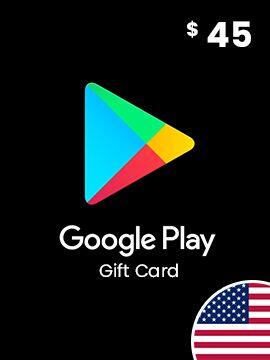 Google Play Gift Card 45 USD United States Google Play CD Key