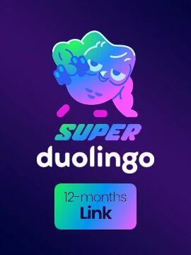 Duolingo Super Subscription 12 Months Duolingo Activation Link