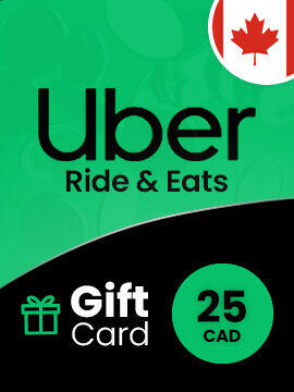 Uber Eats Gift Card 25 CAD Canada Uber CD Key
