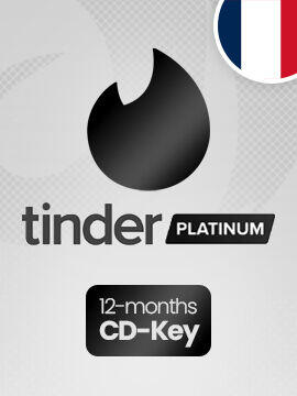 Tinder Platinum 12 Months France Tinder CD Key