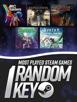 Try To Get Most Played Steam Games: Random 1 Steam Key