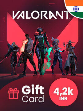 Valorant Gift Card 4200 INR India Riot CD Key
