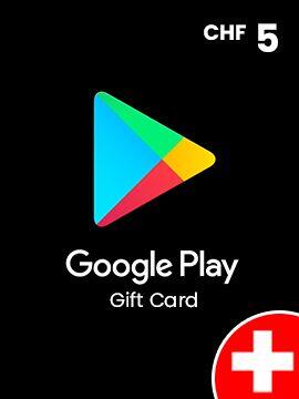 Google Play Gift Card 5 CHF Switzerland Google Play CD Key