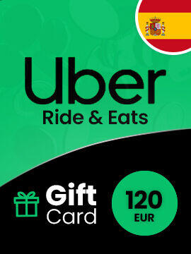 Uber Eats Gift Card 120 EUR Spain Uber CD Key