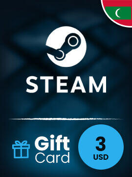 Steam Gift Card 3 USD Maldives Steam CD Key