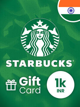 Starbucks Gift Card 1000 INR India Starbucks CD Key
