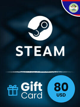 Steam Gift Card 80 USD Belize Steam CD Key