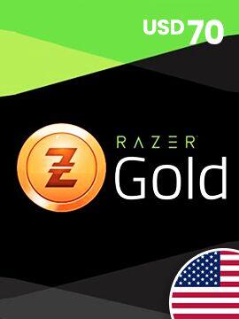 Razer Gold 70 USD United States Razer CD Key