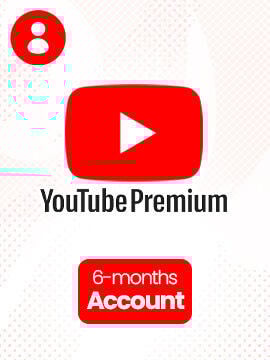 YouTube Premium 6 Months YouTube Account