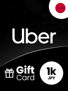 Uber Gift Card 1000 JPY Japan Uber CD Key