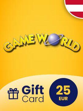 Game World Gift Card 25 EUR Austria Game World CD Key
