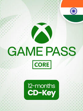Xbox Game Pass Core Subscription Card 12 Months India XBOX Live CD Key