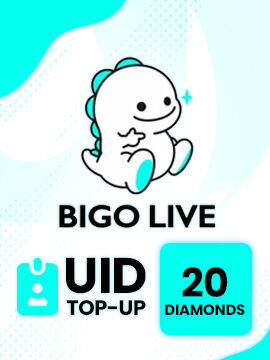 Bigo Live 20 Diamonds Bigo Live UID Top-up
