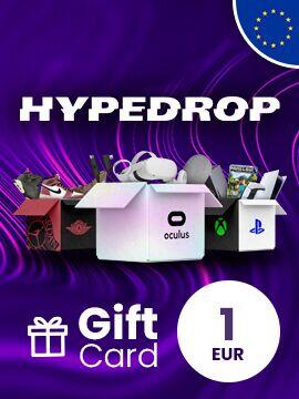 HypeDrop Gift Card 1 EUR Europe HypeDrop CD Key