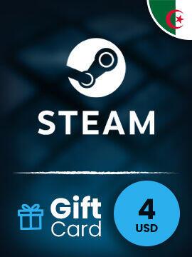 Steam Gift Card 4 USD Algeria Steam CD Key