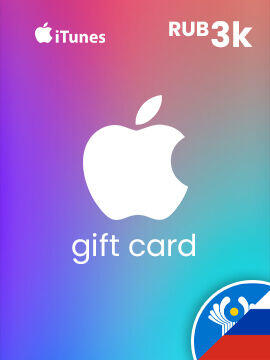 Apple iTunes Gift Card 3000 RUB RU/CIS iTunes CD Key