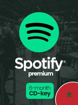 Spotify Premium 6 Months Morocco Spotify CD Key