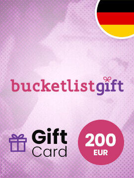BucketlistGift Gift Card 200 EUR Germany BucketlistGift CD Key