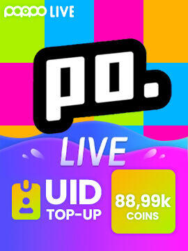 Poppo Live - 88990 Poppo Coins Official Website UID Top-up
