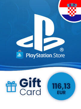 PlayStation Network Gift Card 116.13 EUR Croatia PSN CD Key
