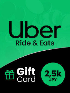 UBER Ride and Eats Voucher 2500 JPY Uber CD Key