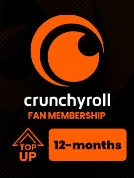 Crunchyroll Fan Subscription 12 Months Crunchyroll Manual Top-Up
