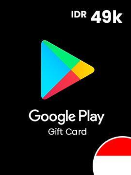 Google Play Gift Card 49000 IDR Indonesia Google Play CD Key