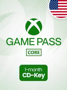 Xbox Game Pass Core Subscription Card 1 Month United States XBOX Live CD Key