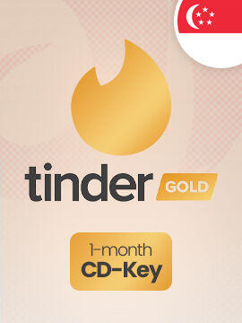 Tinder Gold 1 Month Singapore Tinder CD Key