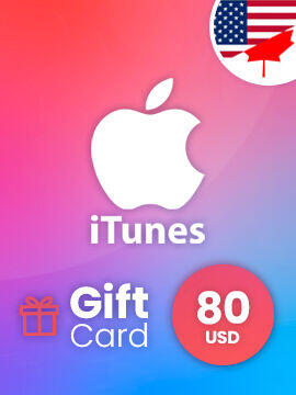 Apple iTunes Gift Card 80 USD North America iTunes CD Key