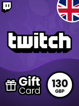 Twitch Gift Card 130 GBP United Kingdom twitch CD Key