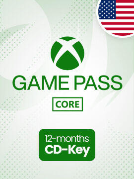 Xbox Game Pass Core Subscription Card 12 Months United States XBOX Live CD Key