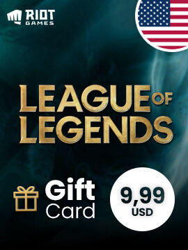 League of Legends Gift Card 9.99 USD United States Riot CD Key