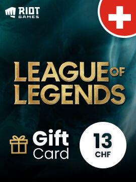League of Legends Gift Card 13 CHF Switzerland Riot CD Key
