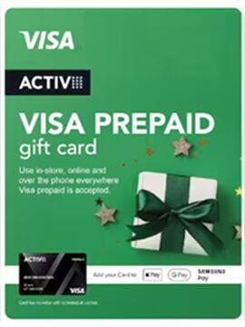 Activ Digital Visa 75 AUD Australia Activ Visa CD Key