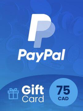 Paypal Wallet Top Up 75 CAD Paypal CD Key